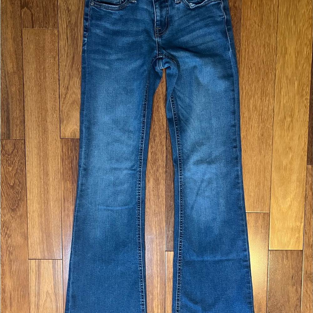 Aeropostale Low Rise Flare Jeans